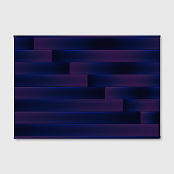 Холст прямоугольный Color blue square, цвет: 3D-принт — фото 2