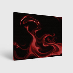 Холст прямоугольный Color red, цвет: 3D-принт