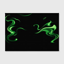 Холст прямоугольный The color is light green abstraction, цвет: 3D-принт — фото 2