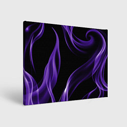 Холст прямоугольный Purple abstraction, цвет: 3D-принт