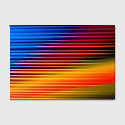 Холст прямоугольный Полосатый градиент, цвет: 3D-принт — фото 2