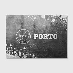 Холст прямоугольный Porto - grey gradient по-горизонтали, цвет: 3D-принт — фото 2