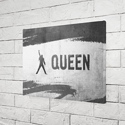 Холст прямоугольный Queen - white gradient по-горизонтали, цвет: 3D-принт — фото 2