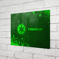 Холст прямоугольный Yamaha - green gradient по-горизонтали, цвет: 3D-принт — фото 2