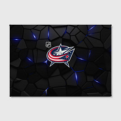Холст прямоугольный Коламбус Блю Джекетс - НХЛ хоккей, цвет: 3D-принт — фото 2