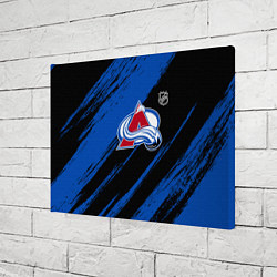 Холст прямоугольный Колорадо Эвеланш - синий и черный, цвет: 3D-принт — фото 2