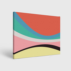 Холст прямоугольный Спектр июнь, цвет: 3D-принт