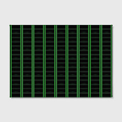 Холст прямоугольный Color black cage, цвет: 3D-принт — фото 2