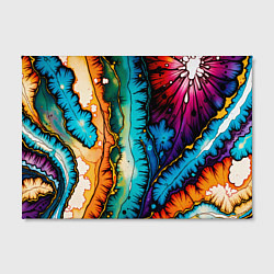 Холст прямоугольный Разноцветный узор, цвет: 3D-принт — фото 2