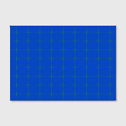 Холст прямоугольный Color blue stripes, цвет: 3D-принт — фото 2