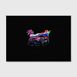 Холст прямоугольный Mercedes amg, цвет: 3D-принт — фото 2