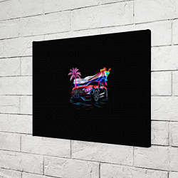 Холст прямоугольный Mercedes amg, цвет: 3D-принт — фото 2