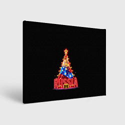Холст прямоугольный Christmas day, цвет: 3D-принт