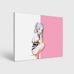 Холст прямоугольный Эльф Фрирен, цвет: 3D-принт