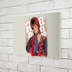 Холст прямоугольный David Bowie Rebel Rebel, цвет: 3D-принт — фото 2