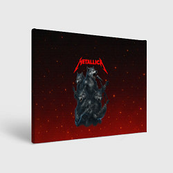 Картина прямоугольная Metallica в виде волков