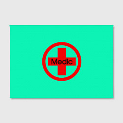 Холст прямоугольный Medic, цвет: 3D-принт — фото 2