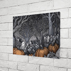 Холст прямоугольный Осенние шалости духов, цвет: 3D-принт — фото 2