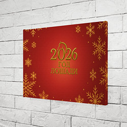 Холст прямоугольный 2026 год лошади, цвет: 3D-принт — фото 2