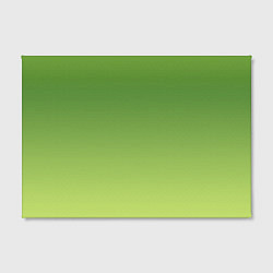 Холст прямоугольный Color green yellow, цвет: 3D-принт — фото 2