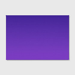 Холст прямоугольный The color is purple, цвет: 3D-принт — фото 2