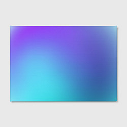 Холст прямоугольный Color multi-colored gradient, цвет: 3D-принт — фото 2