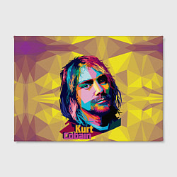 Холст прямоугольный Kurt Cobain: Abstraction, цвет: 3D-принт — фото 2