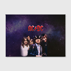 Холст прямоугольный AC/DC, цвет: 3D-принт — фото 2