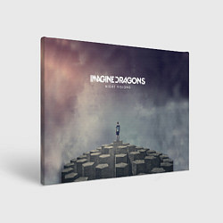 Холст прямоугольный Imagine Dragons: Night Visions, цвет: 3D-принт