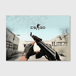 Холст прямоугольный Counter-Strike: De Dust, цвет: 3D-принт — фото 2