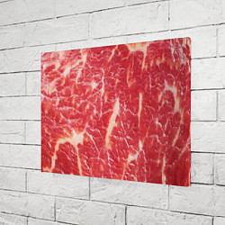 Холст прямоугольный Мясо, цвет: 3D-принт — фото 2
