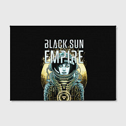 Холст прямоугольный Black Sun Empire, цвет: 3D-принт — фото 2