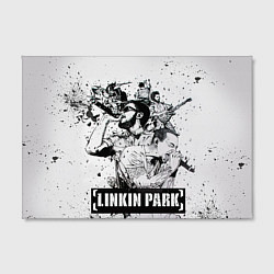 Холст прямоугольный Linkin Park, цвет: 3D-принт — фото 2