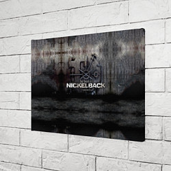 Холст прямоугольный Nickelback Repository, цвет: 3D-принт — фото 2