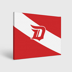 Холст прямоугольный Detroit Red Wings D, цвет: 3D-принт