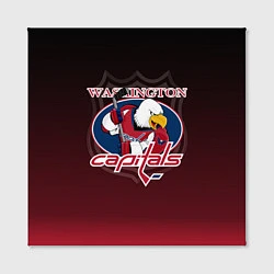 Холст квадратный Washington Capitals, цвет: 3D-принт — фото 2