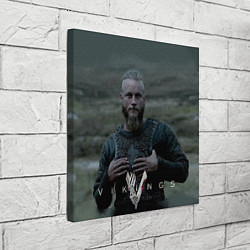 Холст квадратный Vikings: Ragnarr Lodbrok, цвет: 3D-принт — фото 2
