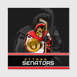 Холст квадратный Ottawa Senators, цвет: 3D-принт — фото 2
