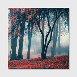 Холст квадратный Осень, цвет: 3D-принт — фото 2