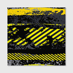 Холст квадратный Grunge Line, цвет: 3D-принт — фото 2