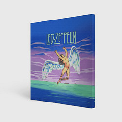 Холст квадратный Led Zeppelin: Angel, цвет: 3D-принт