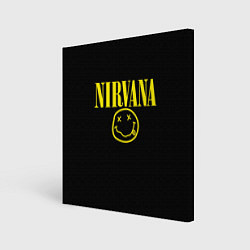 Холст квадратный Nirvana Rock, цвет: 3D-принт