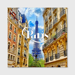 Холст квадратный Daytime Paris, цвет: 3D-принт — фото 2