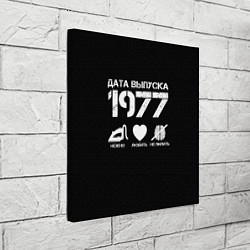 Холст квадратный Дата выпуска 1977, цвет: 3D-принт — фото 2