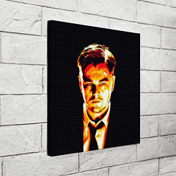 Холст квадратный Леонардо Ди Каприо, цвет: 3D-принт — фото 2