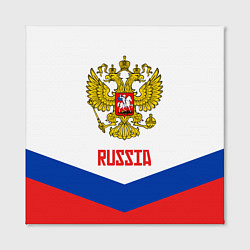 Холст квадратный Russia Hockey Team, цвет: 3D-принт — фото 2
