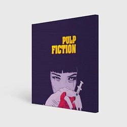 Холст квадратный Pulp Fiction: Dope Heart, цвет: 3D-принт