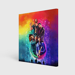 Картина квадратная Coldplay Stories
