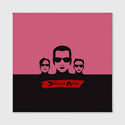 Холст квадратный Группа Depeche Mode цвета 3D-принт — фото 2