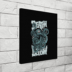 Холст квадратный Death from Below, цвет: 3D-принт — фото 2
